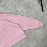 Nike Dri-FIT Get Fit Training Sweatshirt Pullover Oversized Cropped Blush Pink L Photo 6
