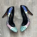 Missoni  Chevron Print Round Toe Heels Multicolor Photo 1