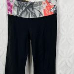Lululemon  Tadasana Slit Crop Yoga Black Legging Size 4 Photo 7