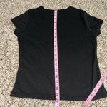 Orange Kiss  large‎ black bear embroidered tee Photo 3