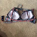 Unbranded Paisley Handkerchief Print Underwire Bikini Top Women's Size Large Photo 3