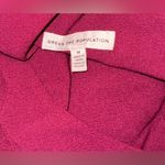 Dress the Population New Tiffany One Shoulder Dark Magenta Midi Dress Sz M Photo 5