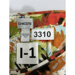 Chico's Womans  Size 2 Multicolor Pull Over Top Photo 2