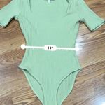 Mara Hoffman pistachio green Marlowe Body suit size xxs Photo 6
