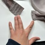 Playtex Gray Underwire Bra 36DD Full Coverage Lined Photo 5