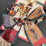 Piper K | Equestrian Motif Bag Charm Hand Painted Horse 🐎 & Tassel Green Photo 8