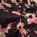 For Love & Lemons NWT - Melrose Pleated Bra in Black Floral Photo 5