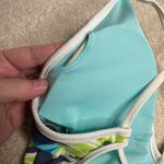 Aerie Blue and Green Floral One Piece Swimsuit Photo 2