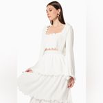 Elliatt  Romanesque Midi Skirt in Ivory Size Small NWT Photo 5