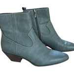 Circus by Sam Edelman  Western Boots Garth Gray Blue Faux Vegan Leather Womens 6 Photo 0