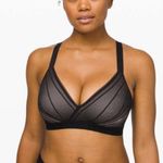 Lululemon Awake To Lace Bra Black and Barely Beige Size 34 C Photo 0