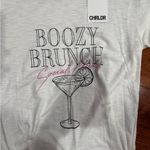 NWT CHRLDR Boozy Brunch Graphic Tee Size XS Photo 1