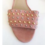Ann Taylor Pink Suede Studded Sandal 8.5 NWOB Photo 1