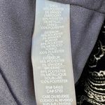 Calvin Klein  Velvet Dress With Gold Embroidery Photo 4