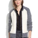 Madewell Boucle Varsity Jacket Cardigan Size XS Photo 0