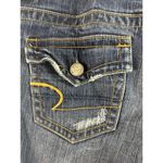American Eagle Jeans 29x32 Blue Denim Bootcut Flare Flap Pockets Y2K Tag 6 R Photo 2