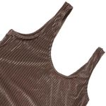 Elodie  Women's Large One Piece Ribbed Tank Top Body Suit Y2k Photo 1