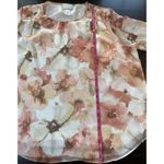 Alfred Dunner  Shirt Blouse Womens‎ Plus Sz 22W Floral Semi Sheer Lined Church Photo 11
