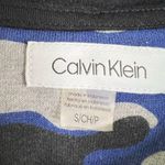 Calvin Klein Camo Dress Blue Grey Size Small Photo 10