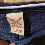 Faded Glory  navy blue sparkly shirt size medium (8-10) Photo 3