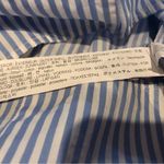 ZARA  Blue and White Striped Women’s Shirt Dress. Size L Photo 4