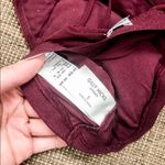 Gilly Hicks Gilly high neck velvet bralette wine purple strap Photo 2