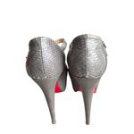 Christian Louboutin  - Lady Daf 160 Cobra Platform Heels Rare Acier Grey Sz 41 Photo 9