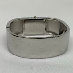 Vernier cuff bangle bracelet watch silver purple tone 20mm quartz 7” running Photo 4