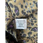 Walter Baker Delisse Leopard Print Long Sleeve Button Up Shirt Women's Medium Photo 9