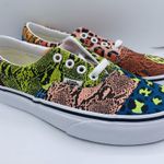 Vans unisex patchwork authentic leopard snake sneakers Photo 2