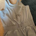 CALIA by Carrie Underwood Gray Pearl Sleeveless Cargo Pocket Jumpsuit S Blue Photo 7