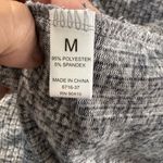 Nicole Miller  Ribbed Turtleneck Tunic Charcoal Size Med Side Slits Quiet Luxury Photo 3