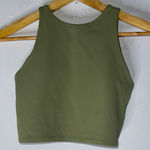 Athleta  Women's Conscious Crop  A-C‎  Green Sports Bra Size XS Photo 0