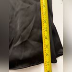 CAROLINE CONSTAS Black wide leg flowy Pull On pants silky elastic waist XS Photo 6