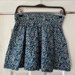 Wall Flower  Size Small Flowy Jean Skirt Pockets EUC  Photo 1