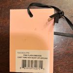 Juicy Couture Pink flash emboss can’t tame her heart zip around  Photo 1