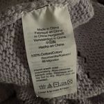 Madewell Cotton Floral Pointelle Pullover Sweater Small Women’s Lilac Purple Photo 4