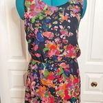 W118 By Walter Baker W118 Walter Baker Floral Marble Sleeveless Sheer Racerback Lined Maxi Dress sma Photo 3