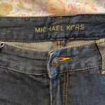 Michael Kors boot leg jeans dark wash Photo 2