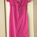 Opening Ceremony  ruched midi bodycon dress pink Photo 12