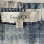 Eden & Olivia  Cropped Plaid Button-Up Shirt Photo 9
