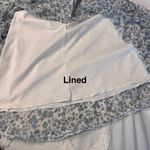 B. Smart  T Strap Sundress Size 13 Floral Mini Babydoll Ruffles Blue & White Photo 15