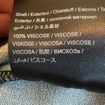 Farm Rio Lucy Dots V-Neck Dress Navy Colorful Long Sleeve Shift Size Small NWT Photo 8