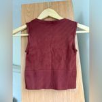 Urban Outfitters  Ribbed Tank Top - Deep Red Photo 1