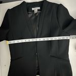 H & M Black Textured Cropped Blazer Size 10 Photo 11
