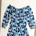 Lilly Pulitzer  Lana Off-the-Shoulder Romper size Medium Photo 8