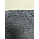 Sisley 100% Wool, Made in Italy cardigan sweater in dark gray size S. *Has flaw* Photo 3
