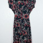 Guess Y2K Pink & Blue Floral Tie Waist Dress Size Small Photo 0