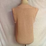 Vintage 80s v neck sweater vest Pink Photo 5