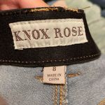 Knox Rose Embroidered Jean Shorts Mid Rise 8 Photo 2